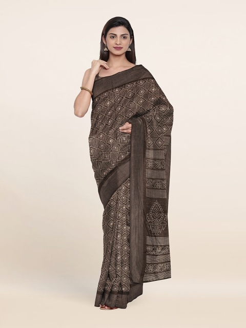 

Pothys Women Grey Sarees