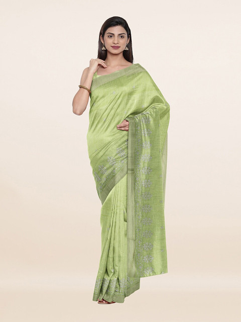 

Pothys Women Green Sarees