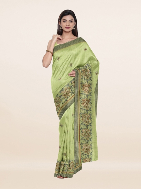 

Pothys Women Green Sarees