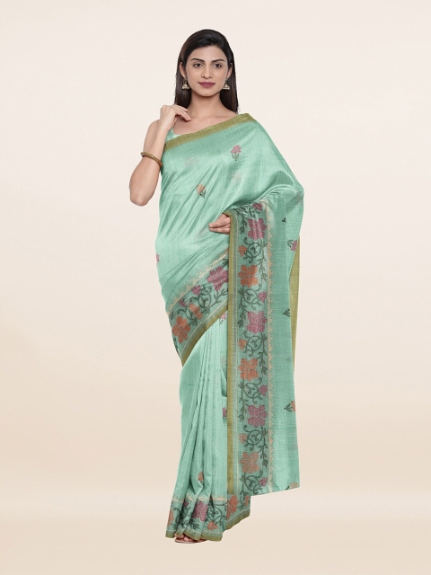 

Pothys Women Green Sarees