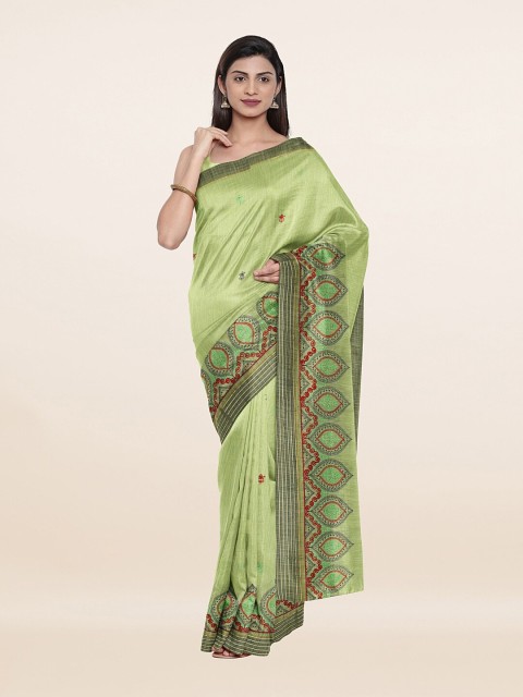 

Pothys Women Green Sarees