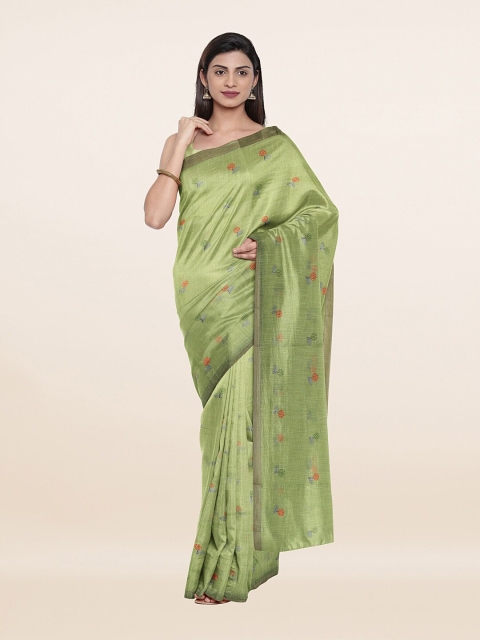 

Pothys Women Green Sarees