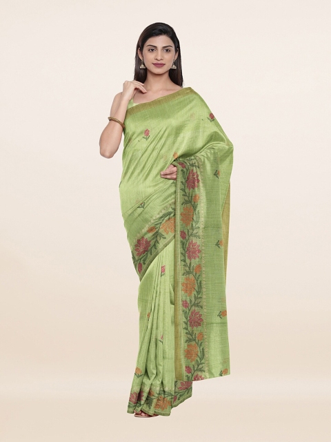 

Pothys Women Green Sarees