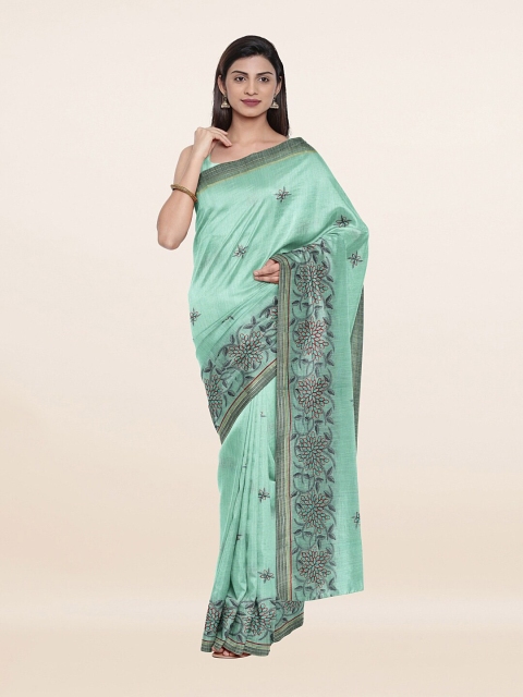 

Pothys Women Green Sarees