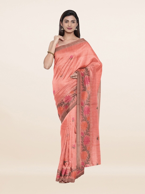 

Pothys Women Pink Sarees