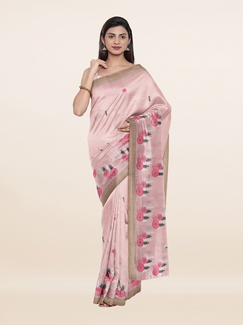 

Pothys Women Pink Sarees