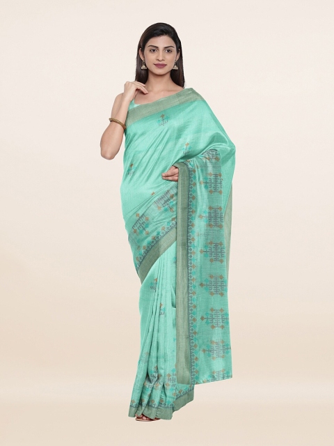 

Pothys Women Green Sarees