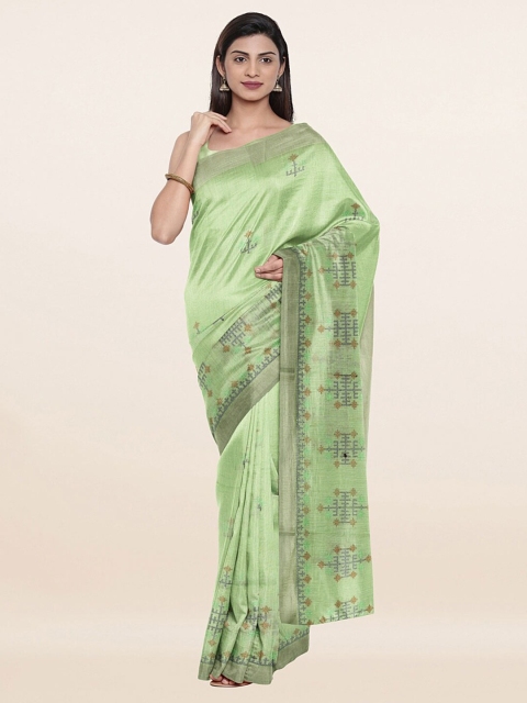 

Pothys Women Green Sarees