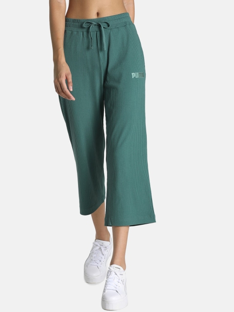 

Puma Women Green Track Pants