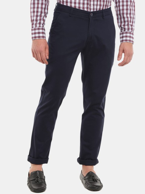 

V-Mart Men Navy Blue Chinos Trousers