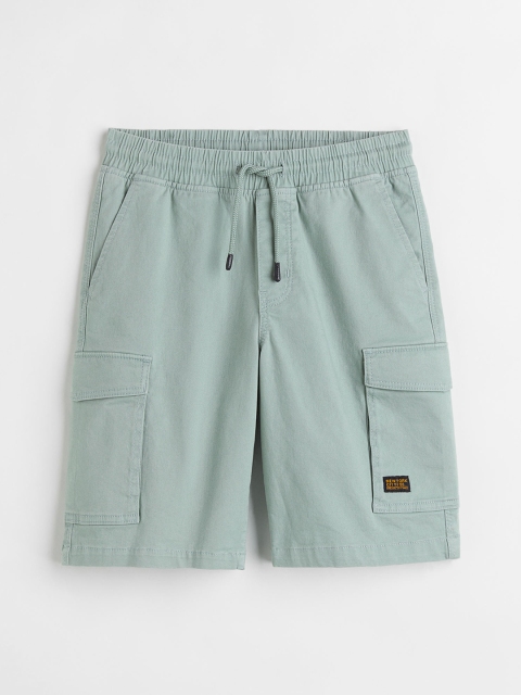 

H&M Boys Turquoise Blue Cargo Shorts