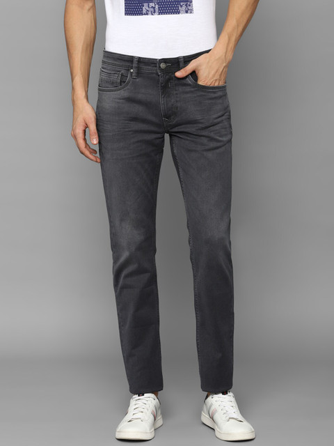

Louis Philippe Jeans Men Grey Slim Fit Jeans