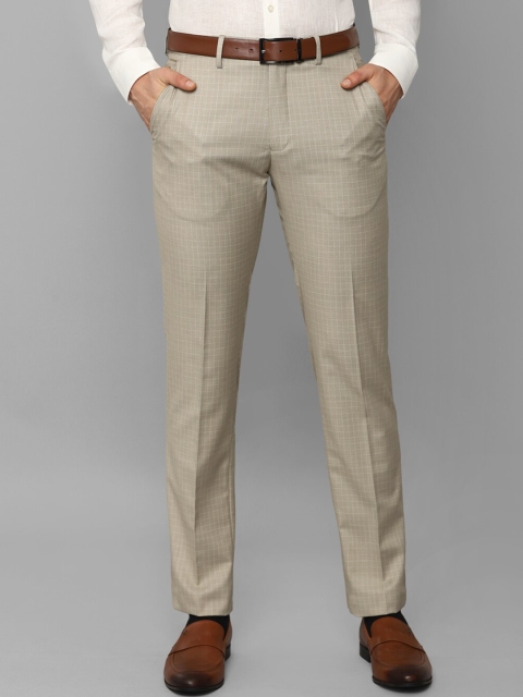 

Louis Philippe Men Khaki Trousers