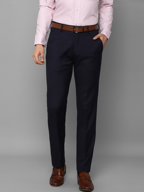 

Louis Philippe Men Navy Blue Trousers