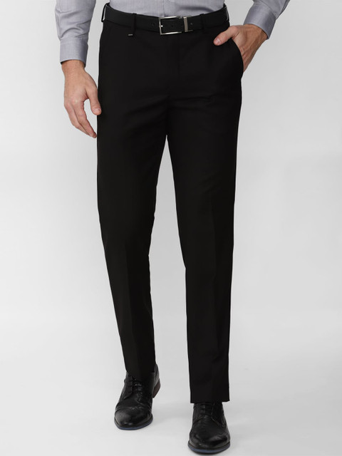 

Van Heusen Men Black Trousers