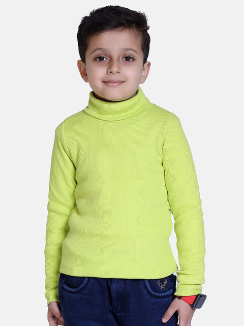 

KEPA Boys Green High Neck T-shirt