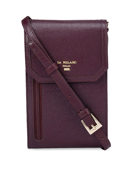 

Da Milano Women Burgundy Solid Travel Accessory