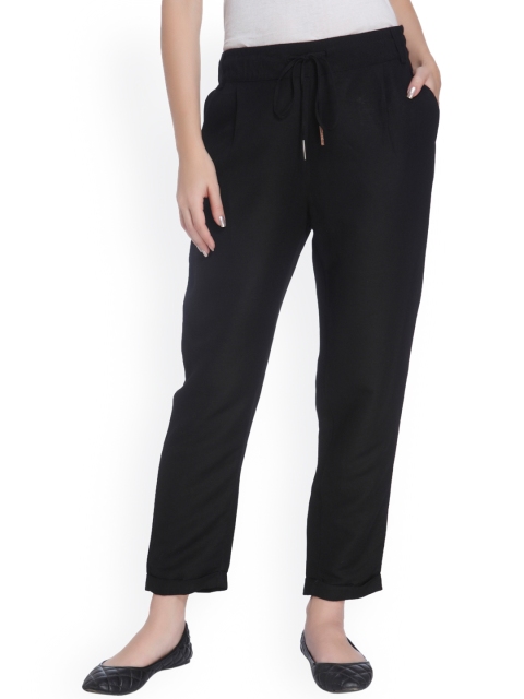 

ONLY Black Loose Fit Trousers