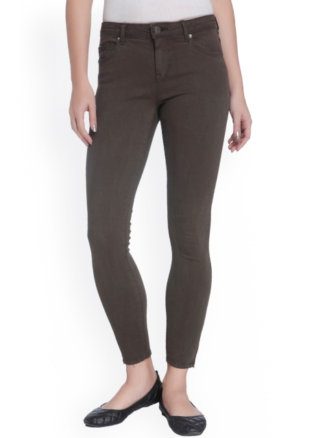 

ONLY Brown Skinny Fit Chino Trousers