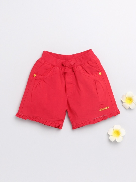 

Olio Kids Girls Red Shorts
