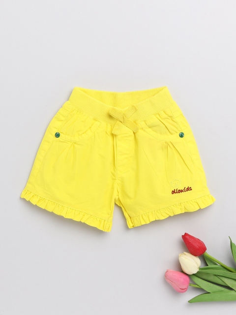 

Olio Kids Girls Gold-Toned Shorts