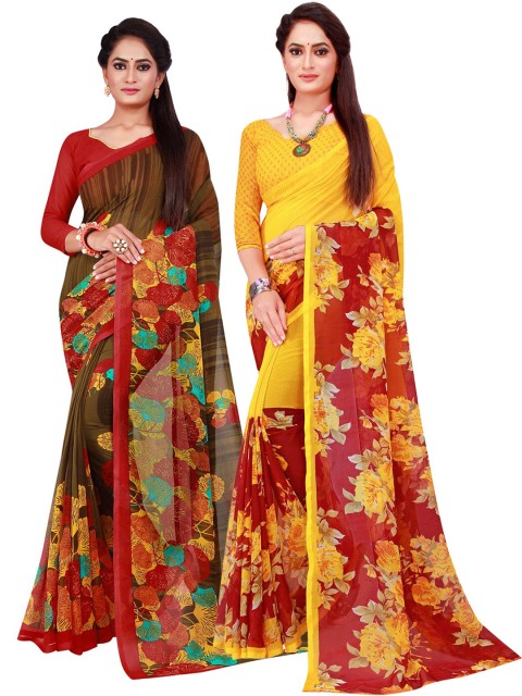 

Florence Women Maroon Sarees
