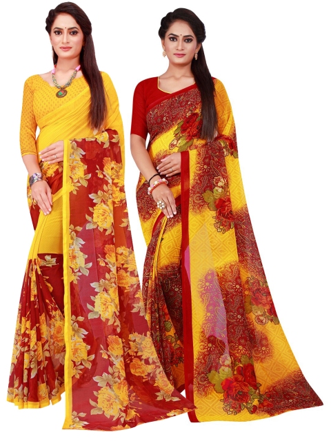 

Florence Women Maroon Sarees
