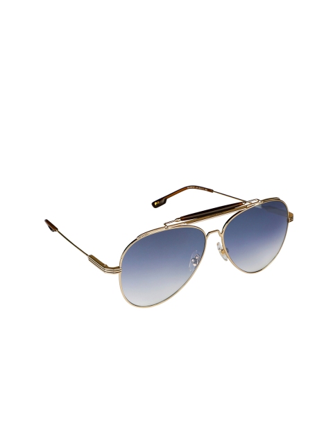 

davidjones Unisex Gold Sunglasses