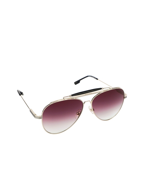 

davidjones Unisex Silver Sunglasses