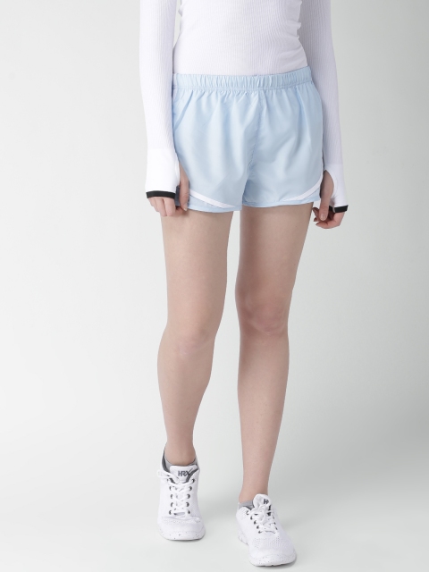 

FOREVER 21 Women Blue Solid Sports Shorts