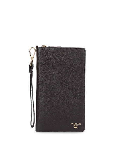 

Da Milano Brown Textured Passport Cover