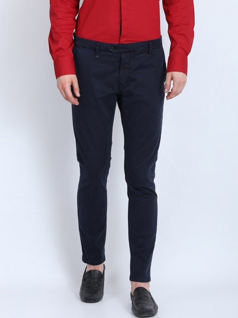 

Antony Morato Men Navy Blue Skinny Fit Chinos Trousers
