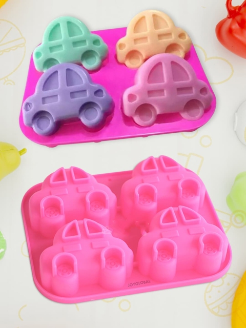 

JoyGlobal Pink Silicone Car Mould