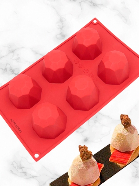 

JoyGlobal Red Silicone Diamond Mould 110 Gm