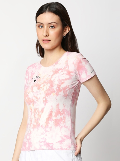 

LOVEGEN Women Multicoloured Printed Extended Sleeves Outdoor T-shirt, Multi