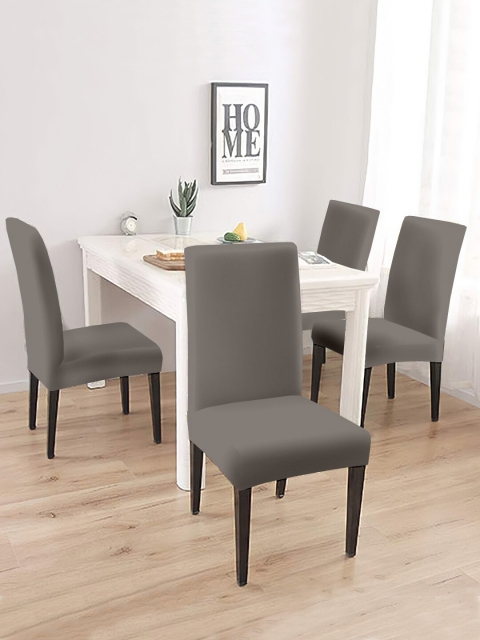 

Cortina Set of 4 Charcoal Grey Chair Covers