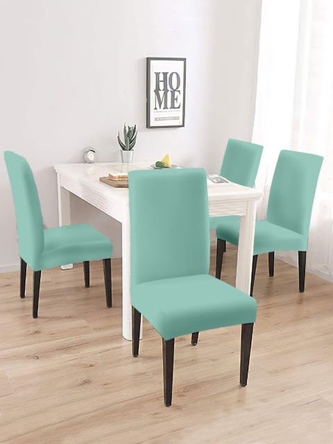

Cortina Set of 4 Turquoise Blue Chair Covers