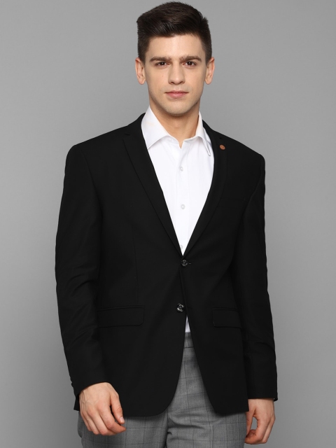 

Allen Solly Men Black Single Breasted Formal Blazer