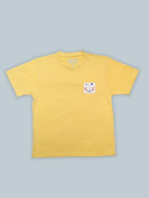 

GOJI Kids Yellow V-Neck T-shirt