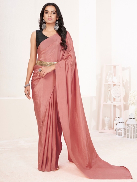 

SHOPGARB Women Pink Sarees