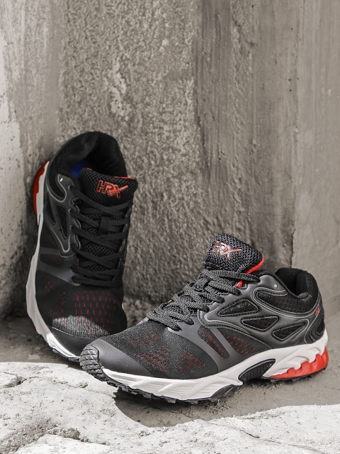 

HRX by Hrithik Roshan Men Core 1.0 Running Black Shoes