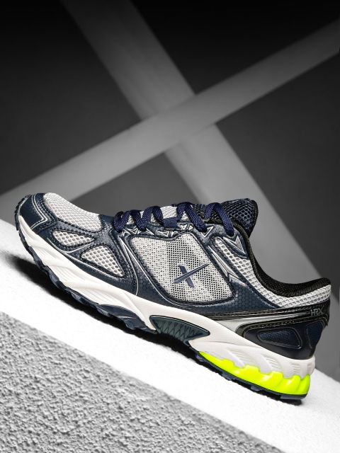 

HRX by Hrithik Roshan Men Core 1.0 Running Navy Blue & Grey Shoes