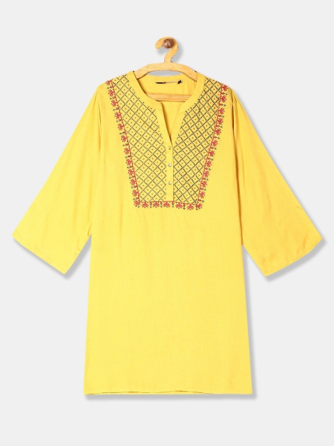 

Bronz Women Yellow Tunics