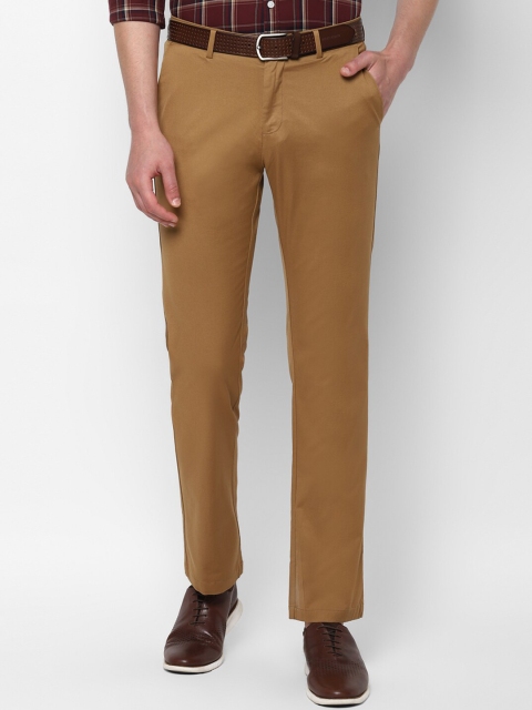 

Allen Solly Men Khaki Trousers