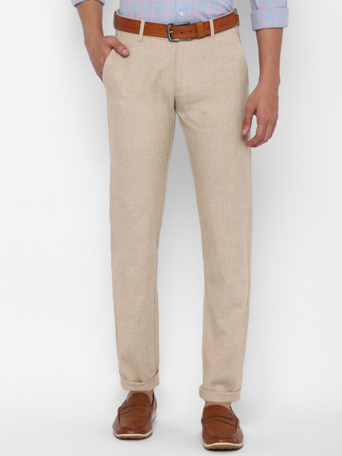 

Allen Solly Men Khaki Slim Fit Trousers