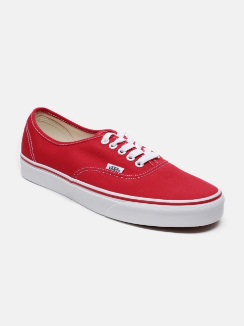 

Vans Unisex Red Sneakers