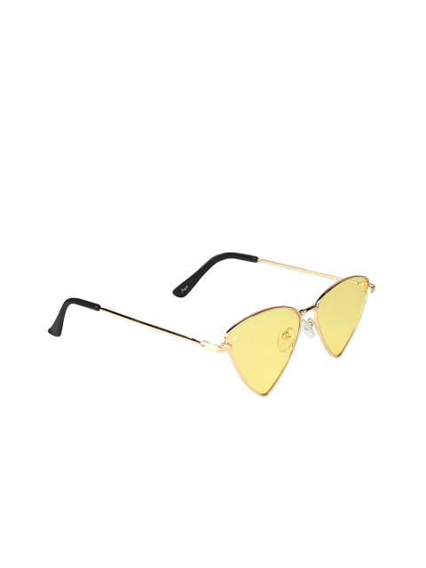 

Floyd Unisex Yellow Lens & Gold-Toned Other Sunglasses with UV Protected Lens