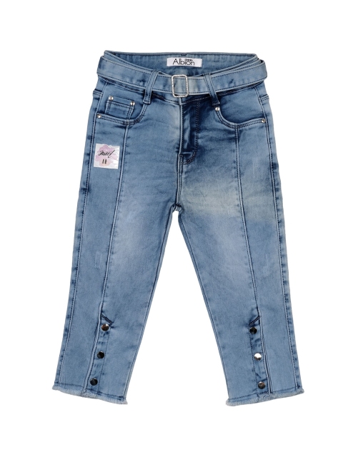 

Albion Girls Blue Capris