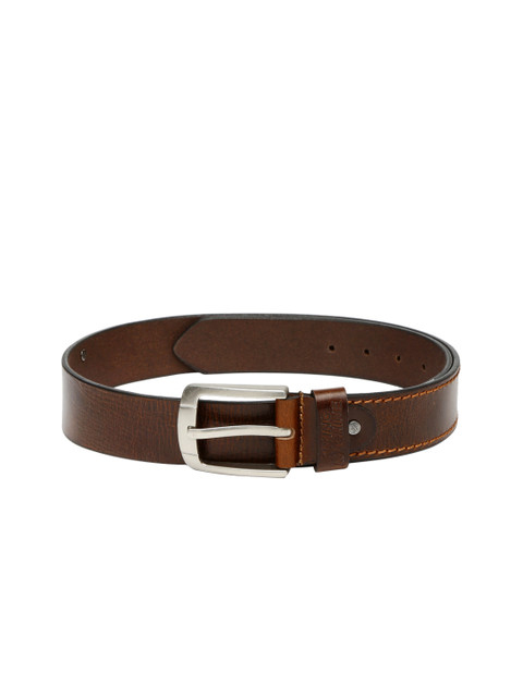 

Flying Machine Men Brown Leather Belt