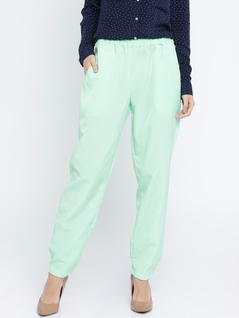 

ALCOTT Women Green Solid Joggers